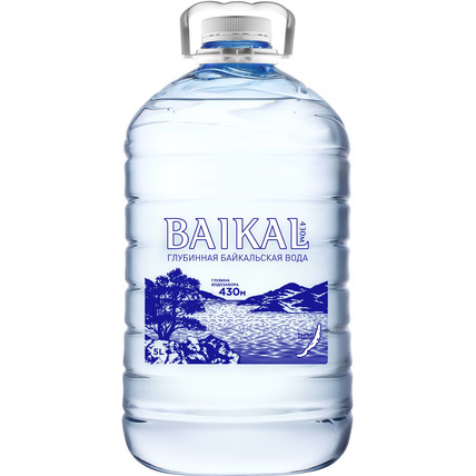 Вода БАЙКАЛ 430 (BAIKAL430), глубинная байкальская, ПЭТ 5 ли...