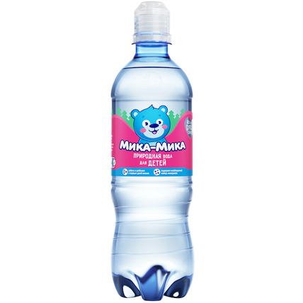 Природная байкальская вода для детей «Мика-Мика», ПЭТ 0.5 ли...