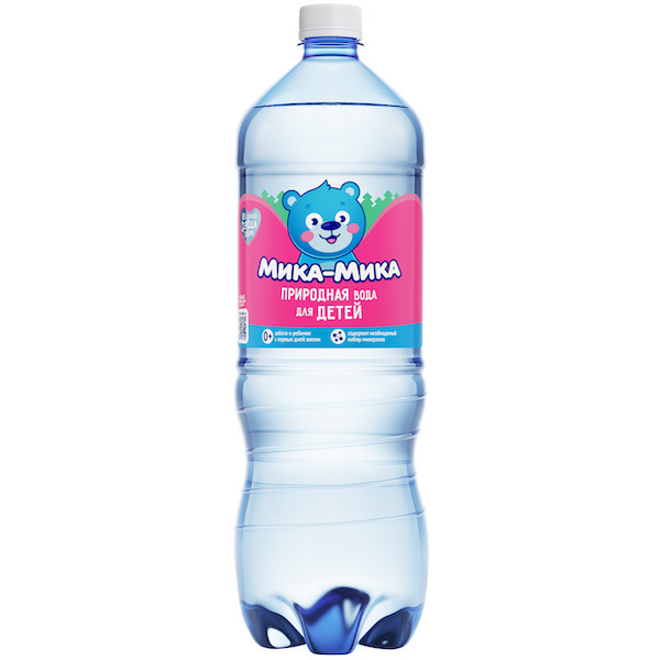 Природная байкальская вода для детей «Мика-Мика», ПЭТ 1.5 литра