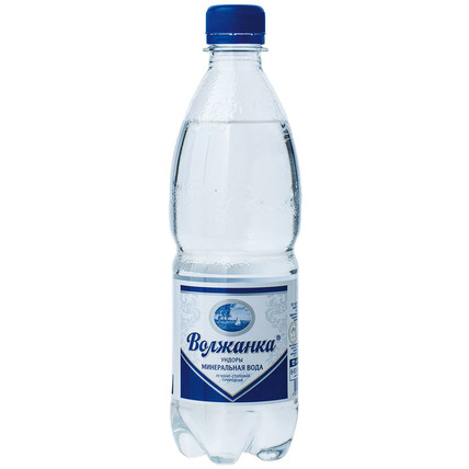 Минеральная вода Волжанка газ. 0.5 литра