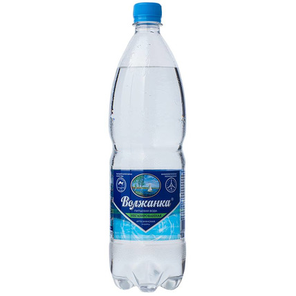 Вода питьевая Волжанка без газа 1 литр