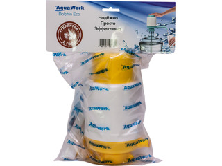 Помпа для воды механическая Aqua Work желтая (в пакете)