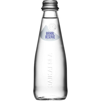 Минеральная газированная лечебно-столовая вода BAIKAL RESERVE, стекло 0.25 литра