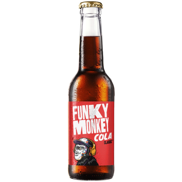 Газированный напиток FUNKY MONKEY Cola Classic, стекло 0.275